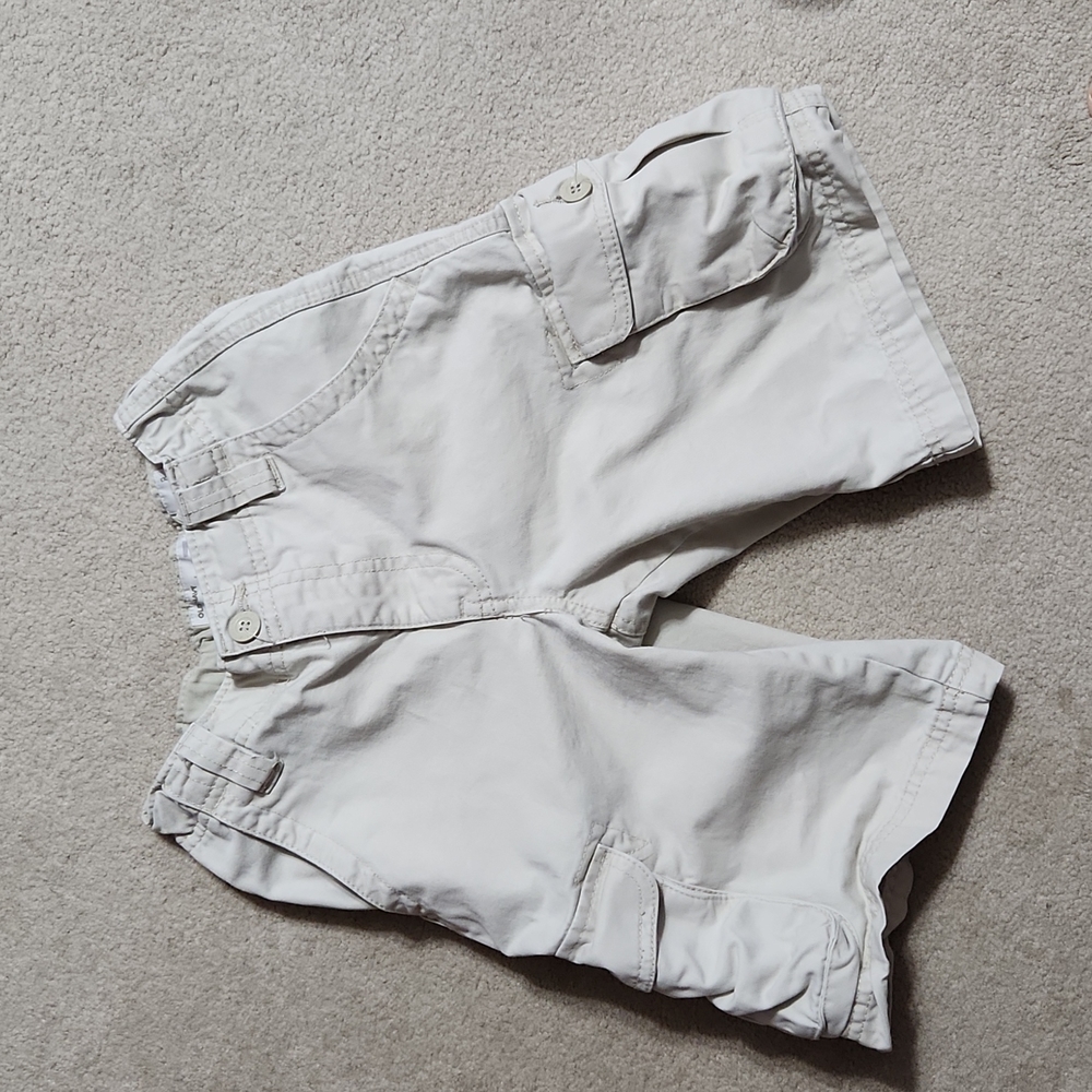 Old Navy Boys Cargo Shorts Size 8 Slim Tan